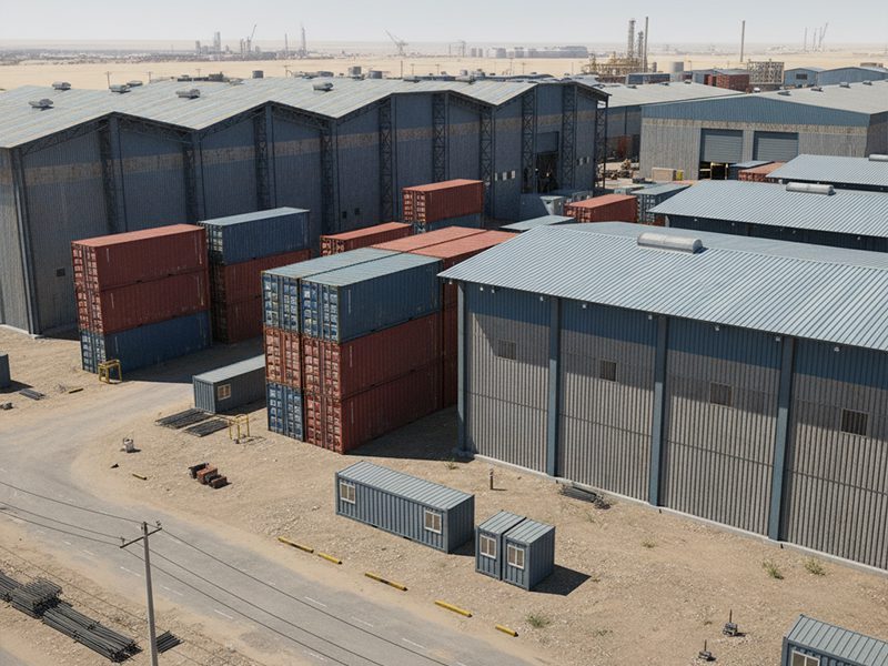 Storage and Industrial prefab houses